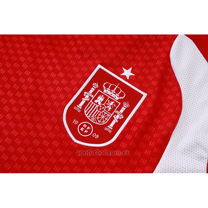 Chandal del Espana Manga Corta 2026-2027 Rojo - Pantalon Corto